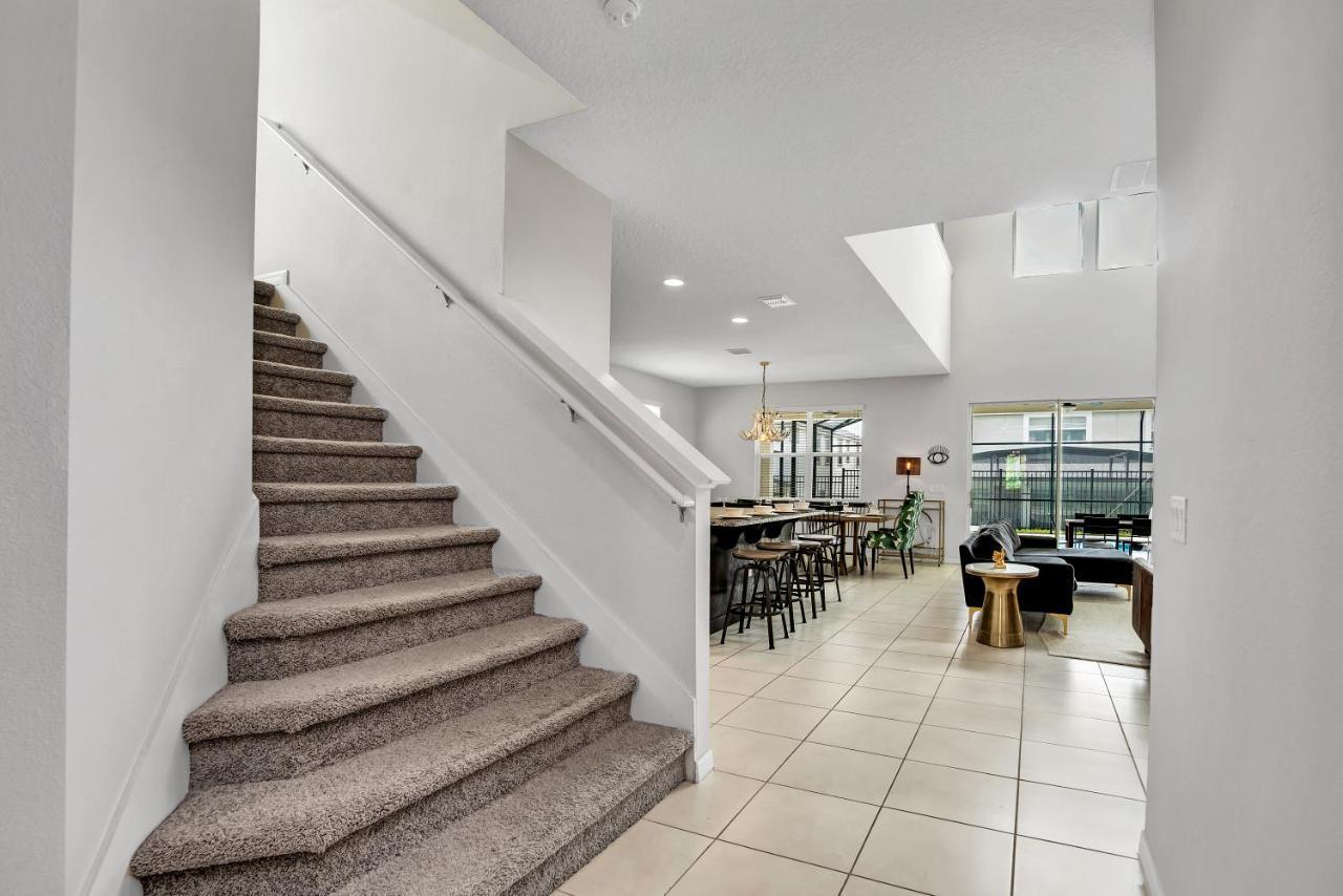Modern Villa Wprivate Pool&Spa, Free Water Park Orlando Exterior foto